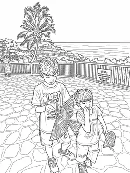 Coloring Book style