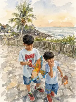 Watercolor style