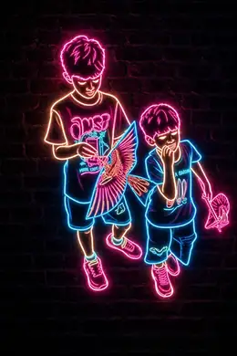 Neon style
