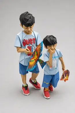 Origami style
