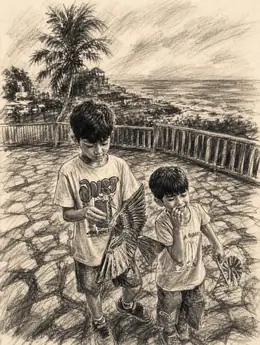 Charcoal style